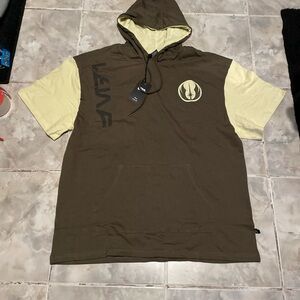 Heroes & Villains Star Wars Jedi Master Short Sleeve Hoodie SZ XL